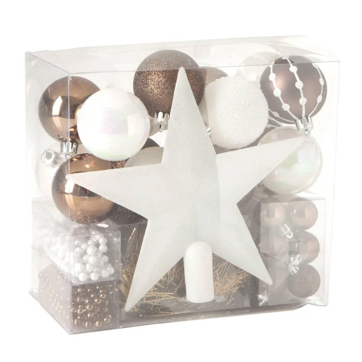 WEIHNACHTSSCHMUCK 44er-Set - Multicolor, Kunststoff (2.5/21/20cm) - Atmosphera Createur d´interieur
