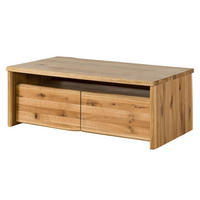 COUCHTISCH Wildeiche 120x45x70 natur geölt PURE OAK #118 - Braun, Holz (120/45/70cm) - Massivmoebel24