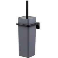 WC-GARNITUR SAVONA, grau, Kunststoff - Grau, Kunststoff (12/36.5/13cm) - bremermann