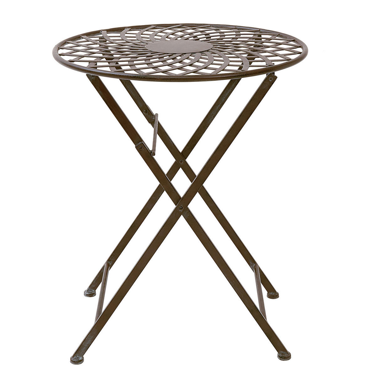 GARTENMÖBEL-SET (3-teilig) Mandala Garden - Braun, Metall - Butlers