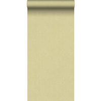 TAPETE Leinen-Optik 53 cm x 10 m - Gelb, Papier (53/1000cm) - Sanders & Sanders