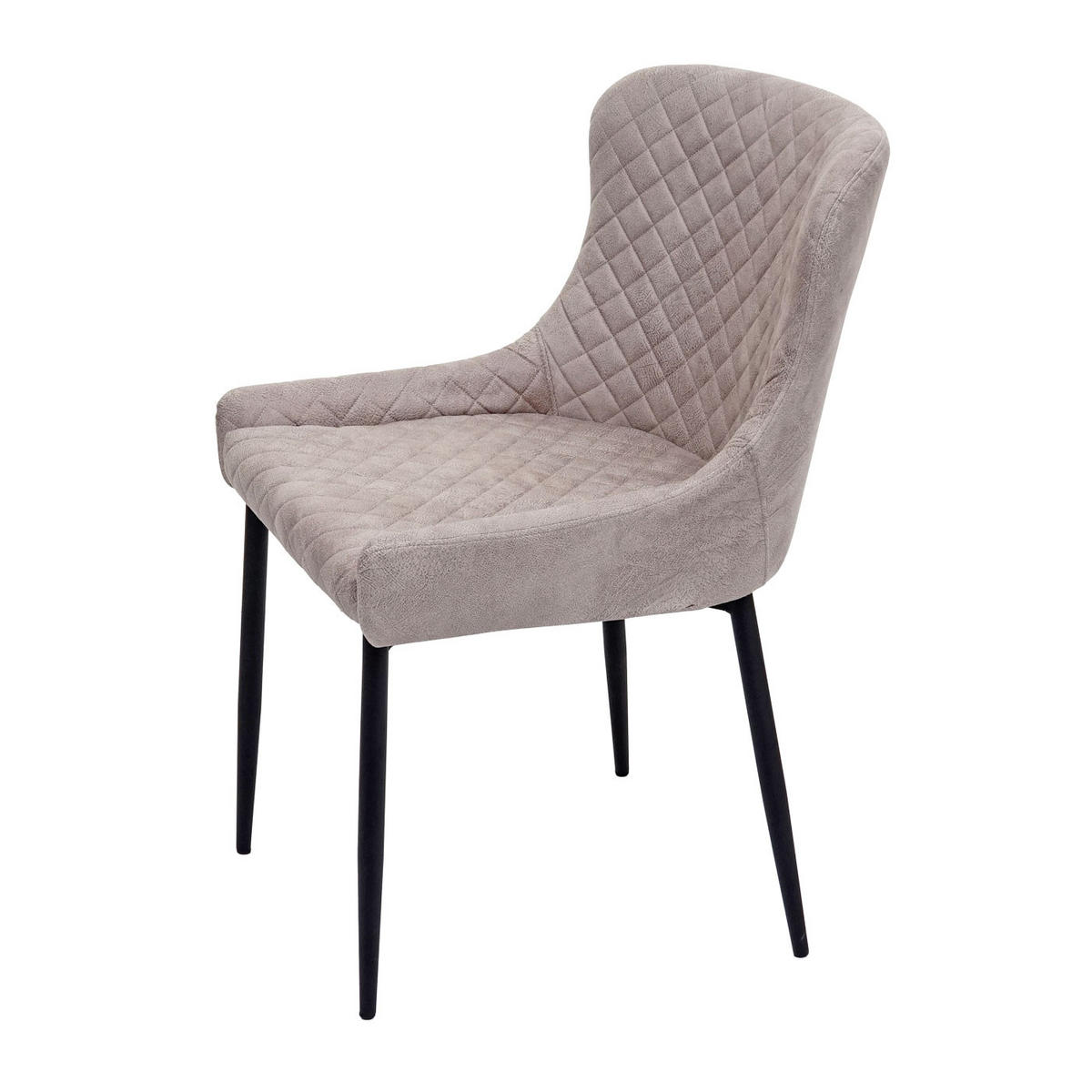 ESSZIMMERSTUHL Grau 2er-Set - Grau, Metall (54/82/61cm) - MCW