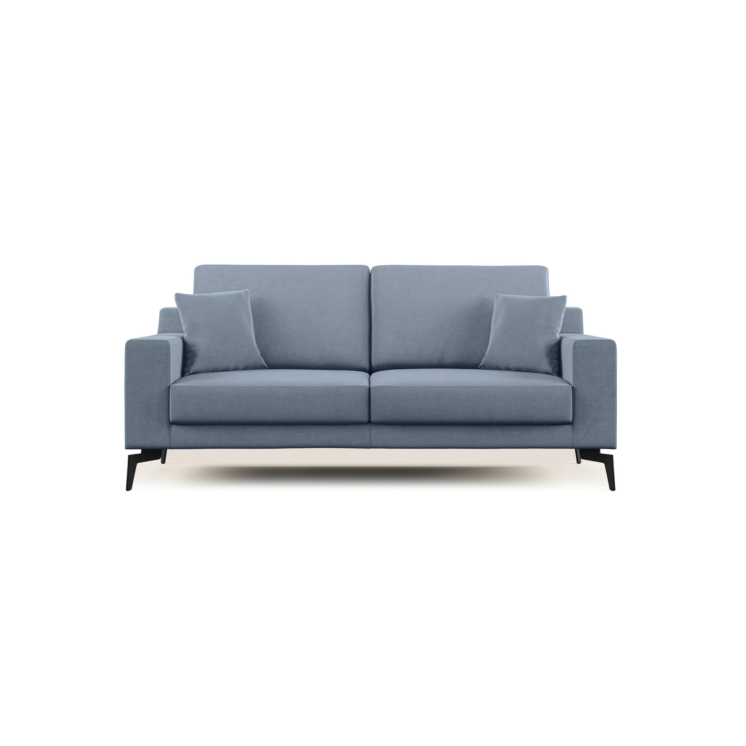 LINEARSOFA Prestige - Petrol, Textil (206/95/91cm) - Divani.store