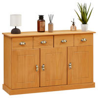 ANRICHTE PARIS - Braun, Holz (116/73/35cm) - IDIMEX