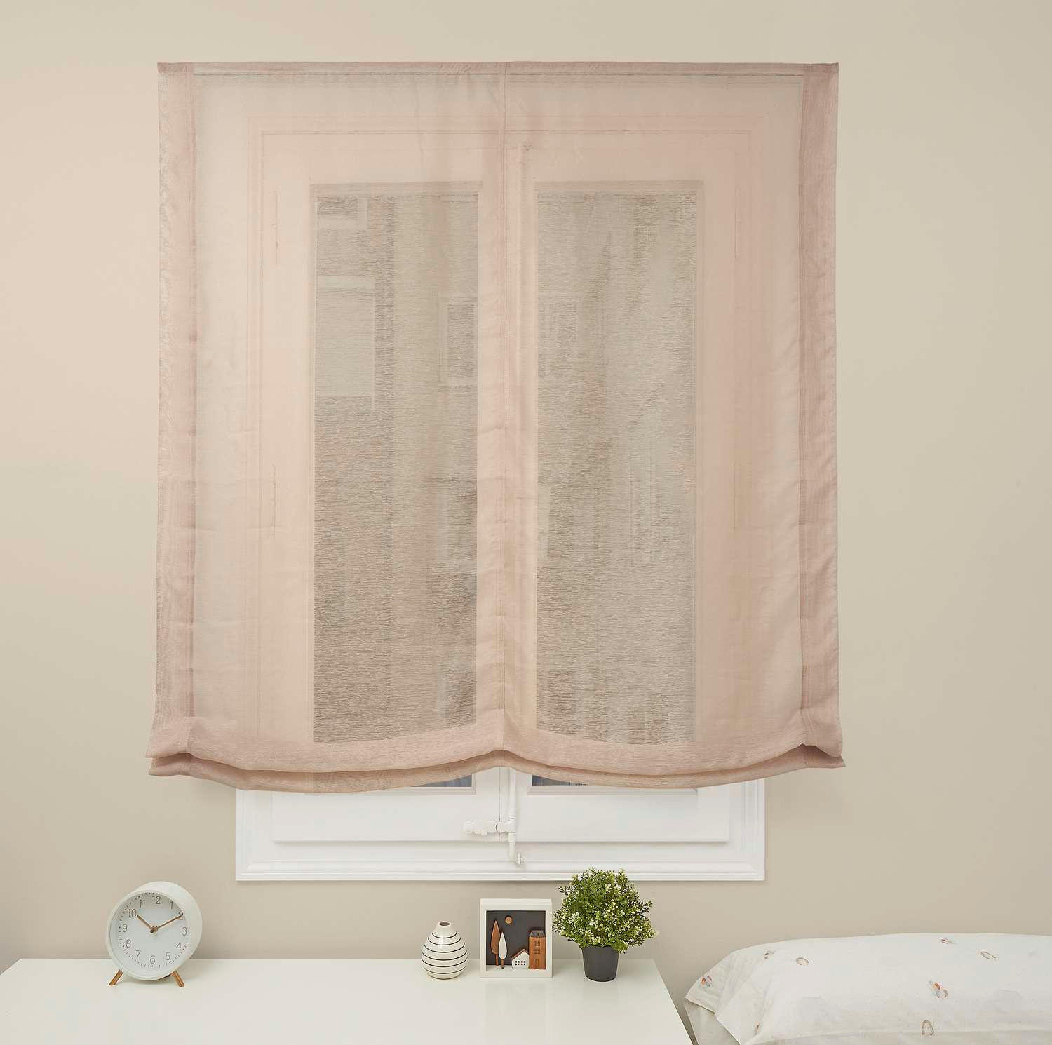 Thumbnail - Storesdeco Raffrollos, Braun, Kunststoff, Uni, Rechteckig, 180x175 cm, CE, Wohntextilien, Rollos & Jalousien, Rollos, Ra...