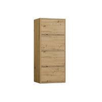 KOMMODE Kate - Eichefarben, Holzwerkstoff (50/119/40cm) - kommodly
