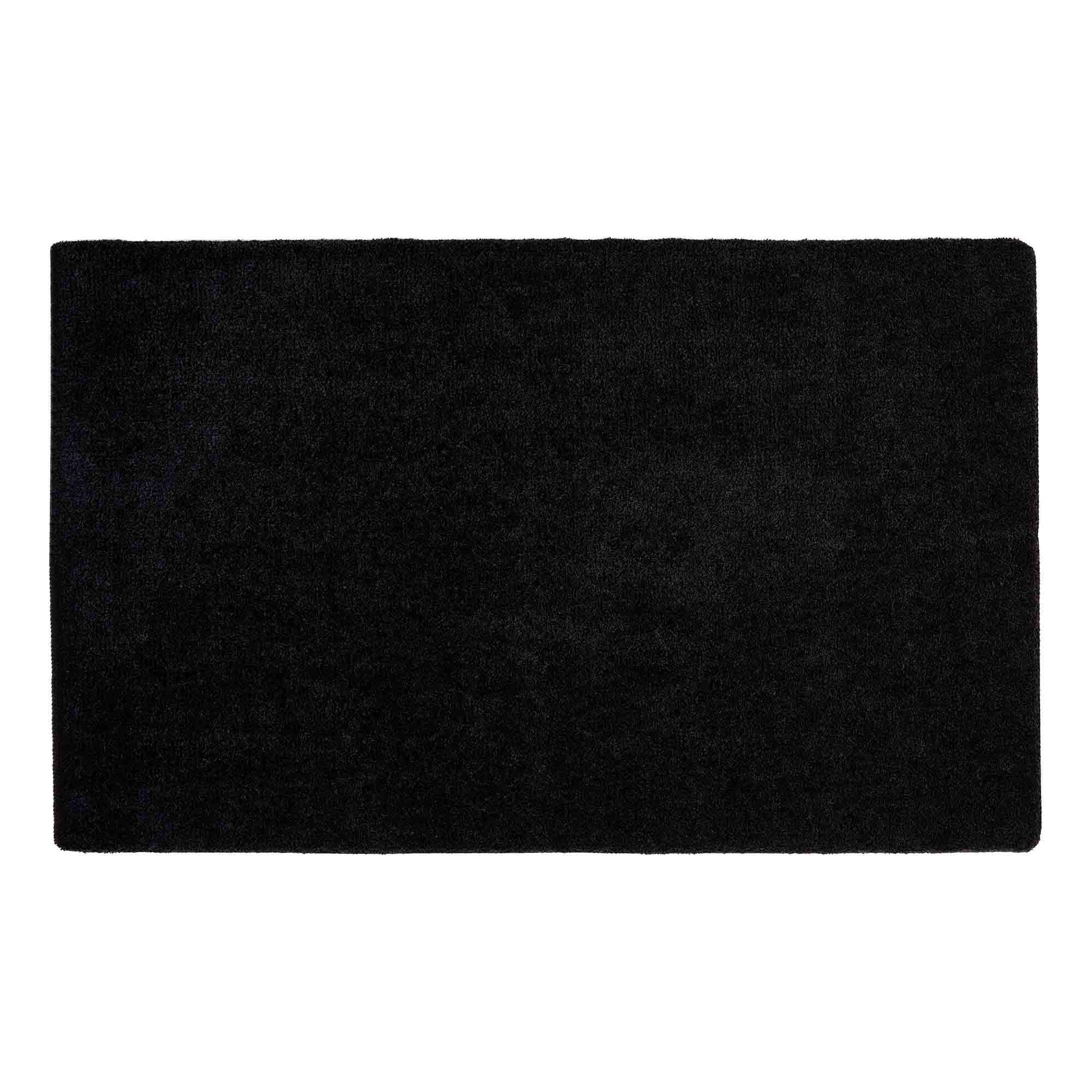 FUSSMATTE INNEN MOON - Schwarz, Textil (60/100cm) - Astra