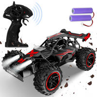 FERNGESTEUERTES AUTO RC für Kinder - Schwarz, Kunststoff (15/9/23cm) - KRUMAD