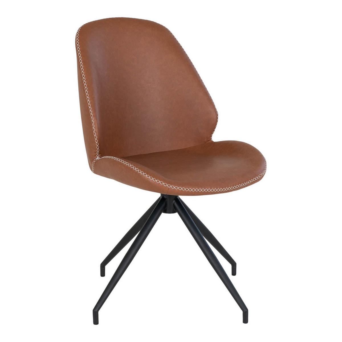 STUHL 2er-Set braun - Braun, Holzwerkstoff (50/88/60cm) - ebuy24