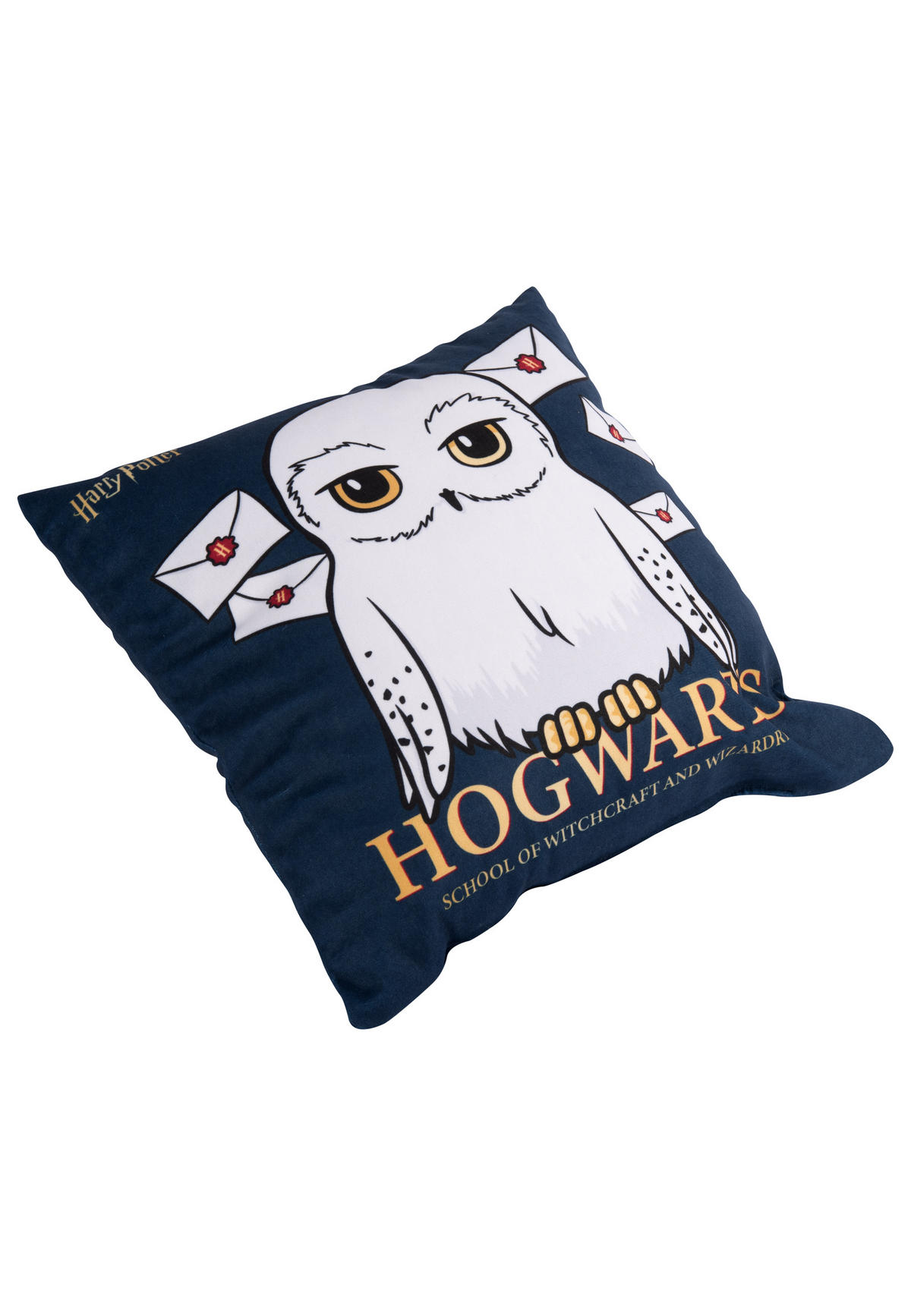 KINDERKISSEN Harry Potter Hedwig Blau 30x30 cm - Multicolor, Textil (30/30cm) - United Labels