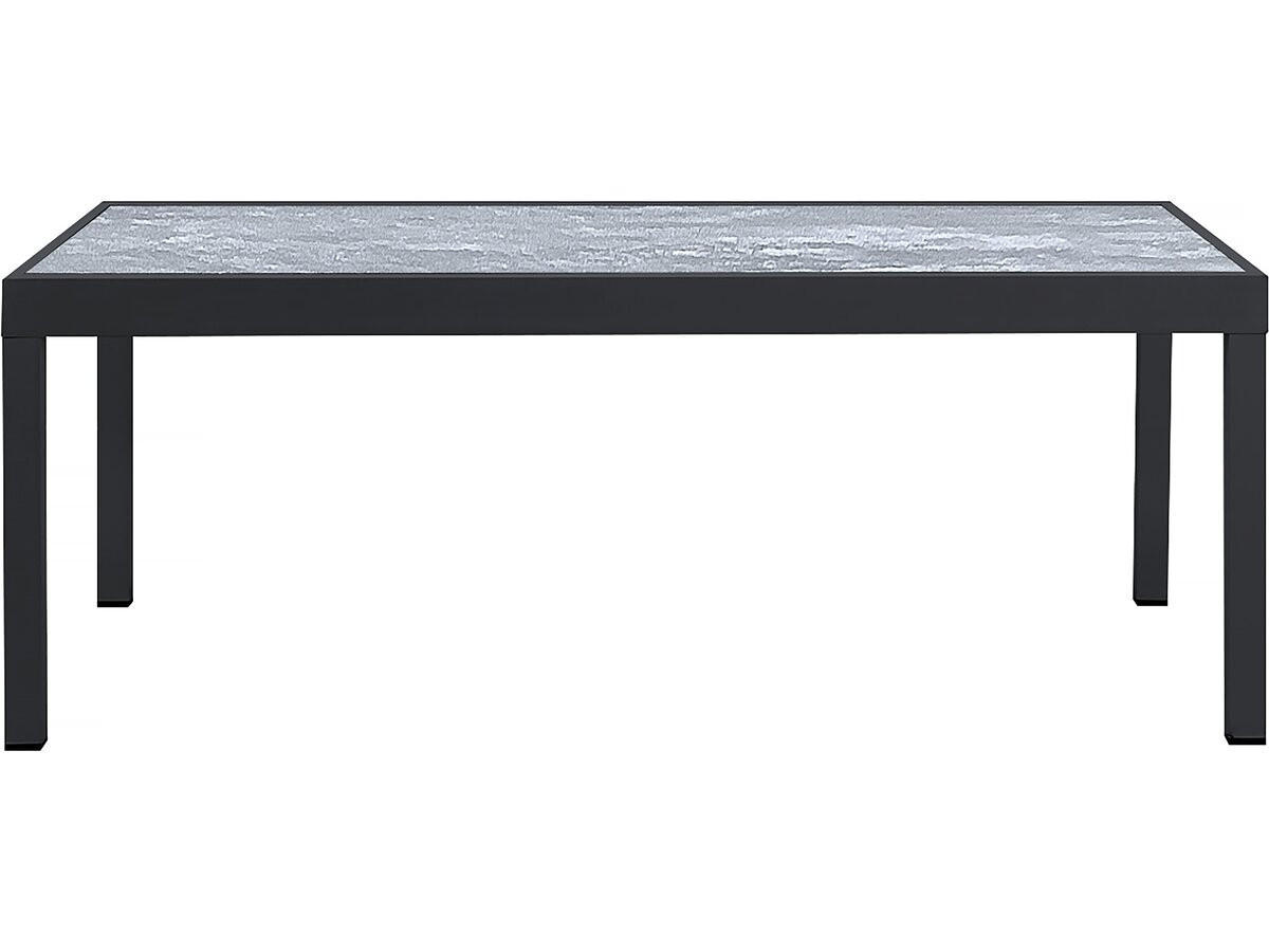 GARTENTISCH lagos Grau - Grau, Metall (320/105/76cm) - Habitat Garten