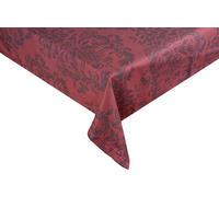 TISCHDECKE Epoche karmin-rot 110/110 cm - Dunkelrot, Textil (110/110cm) - beties Heimtextil