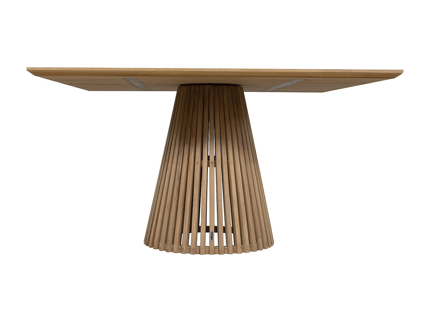 GARTENTISCH - 4 Personen, 8 Personen - Holz, Platte - Naturfarben Hell - Naturfarben, Holz (135/135/75cm) - Vente-Unique
