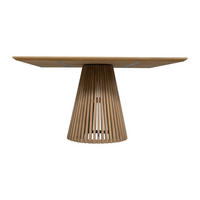 GARTENTISCH - 4 Personen, 8 Personen - Holz, Platte - Naturfarben Hell - Naturfarben, Holz (135/135/75cm) - Vente-Unique