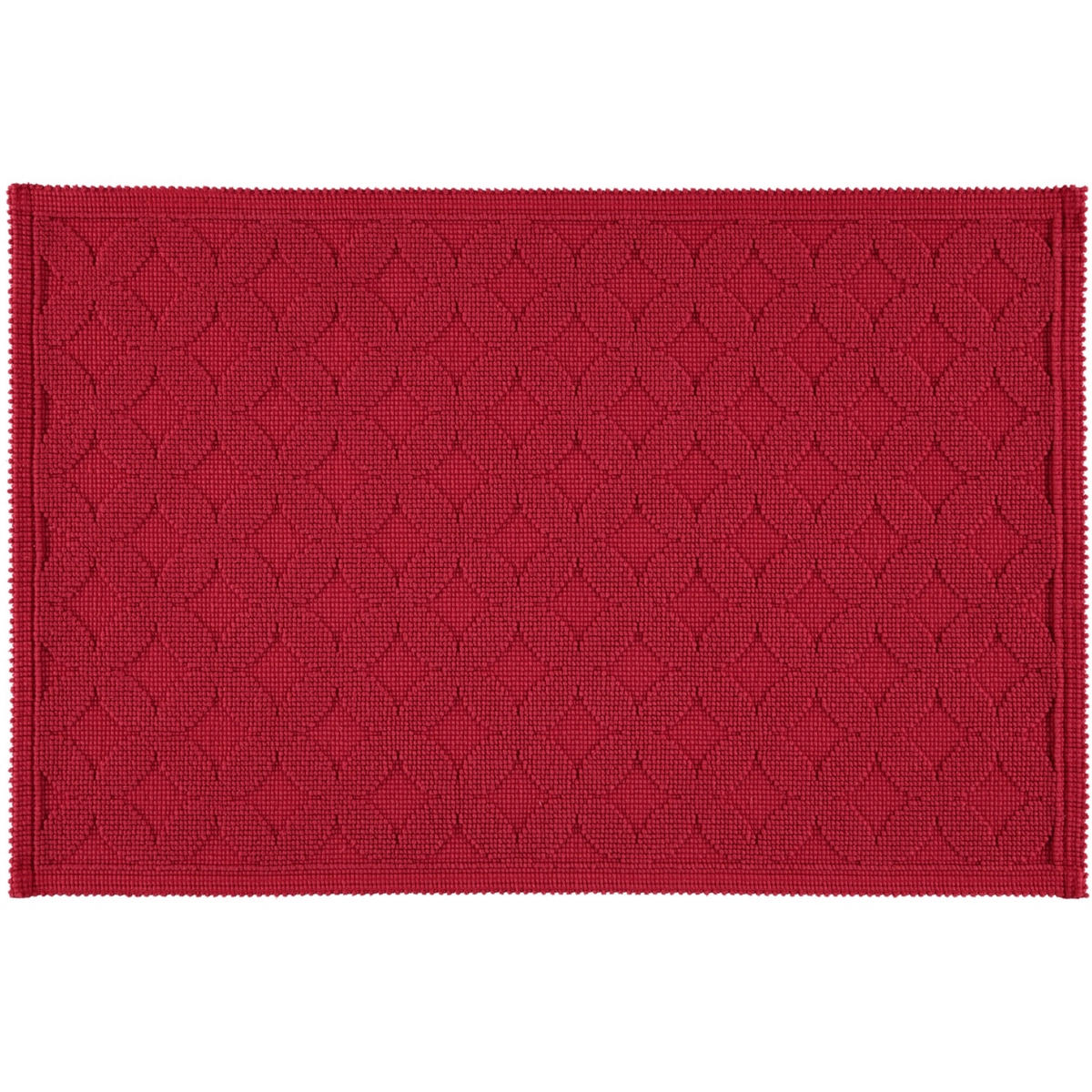 BADEMATTEN SEASIDE CARDINAL - 349 - Rot, Textil (60/90cm) - Rhomtuft