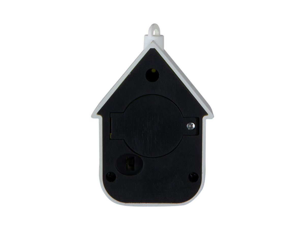 SOUND BOXES Mini Cuckoo - Weiß - 5,4/7,2 cm - Weiß, Kunststoff (5/7/5cm) - Karlsson