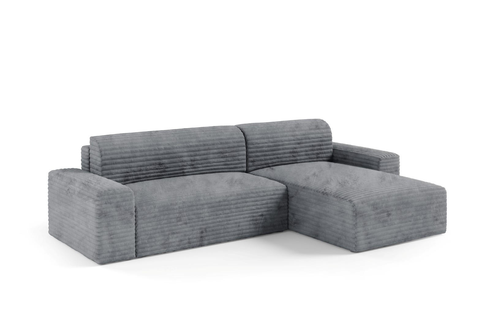 Thumbnail - Furnisell Ecksofa, Grau, Textil, L-Form, 300x185 cm, Wohnzimmer, Sofas & Couches, Wohnlandschaften, Ecksofas