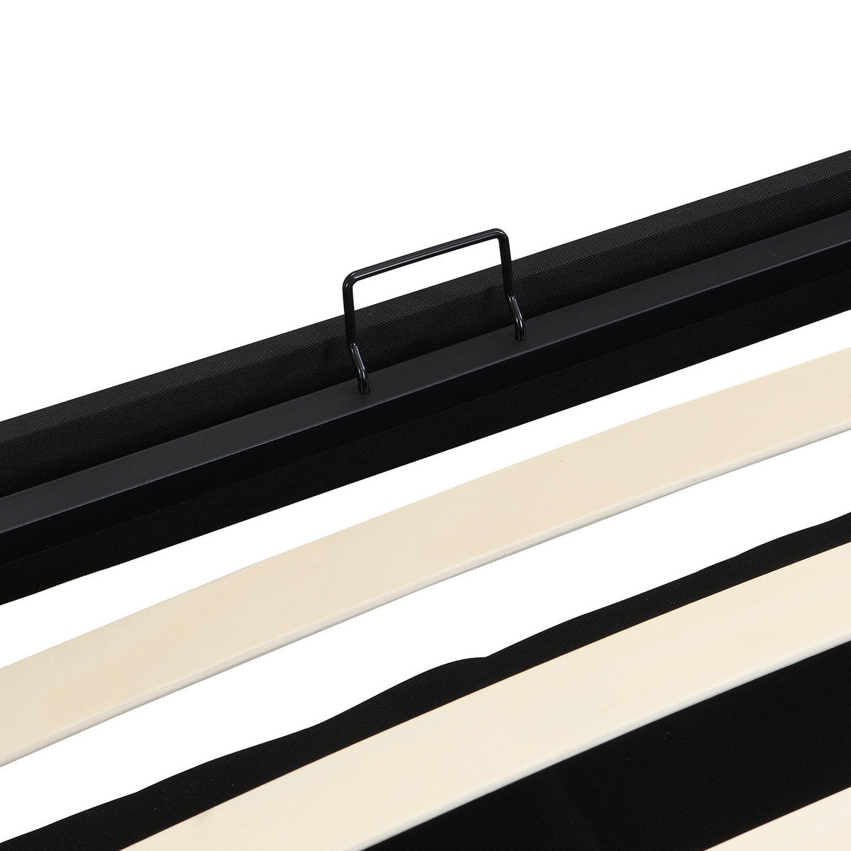 POLSTERBETT 160/200 cm in Grau mit Stauraum, LED, USB und verstellbarem Kopfteil - Grau, Holzwerkstoff/Textil (160/200cm) - STILVORA