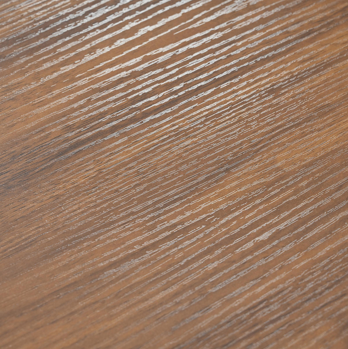 ESSTISCH 117/75/68 cm Schwarz/Nussbaumfarben aus MDF mit Metallgestell - Braun, Holzwerkstoff (117/68/75cm) - OKMYHOME