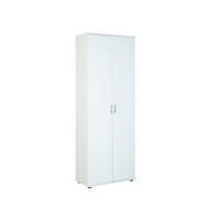 GARDEROBENSCHRANK weiß - Weiß, Holzwerkstoff (70/189/34cm) - ebuy24
