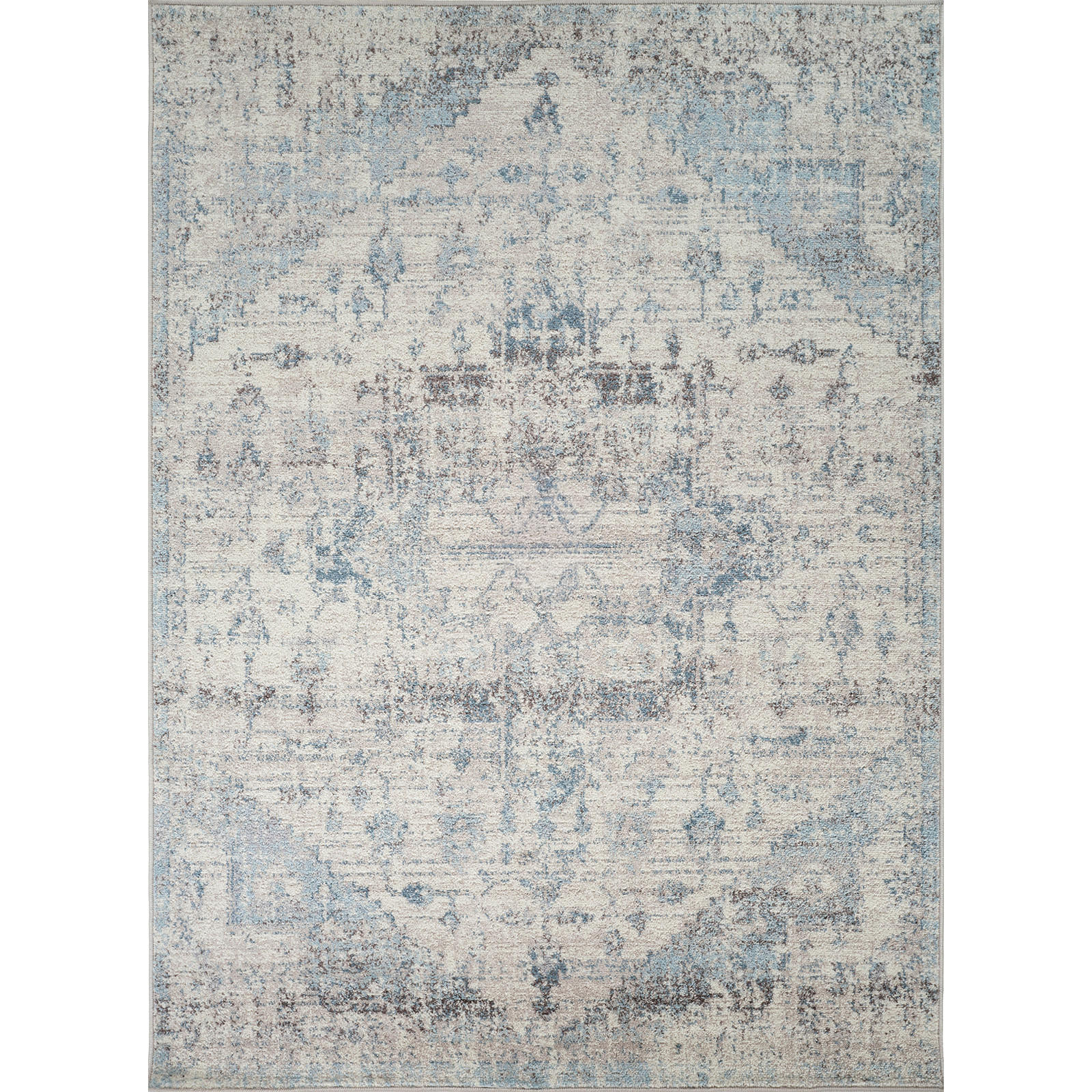 VINTAGE-TEPPICH 160/213 cm Blau - Blau, Naturmaterialien/Textil (160/213cm) - LIVABLISS