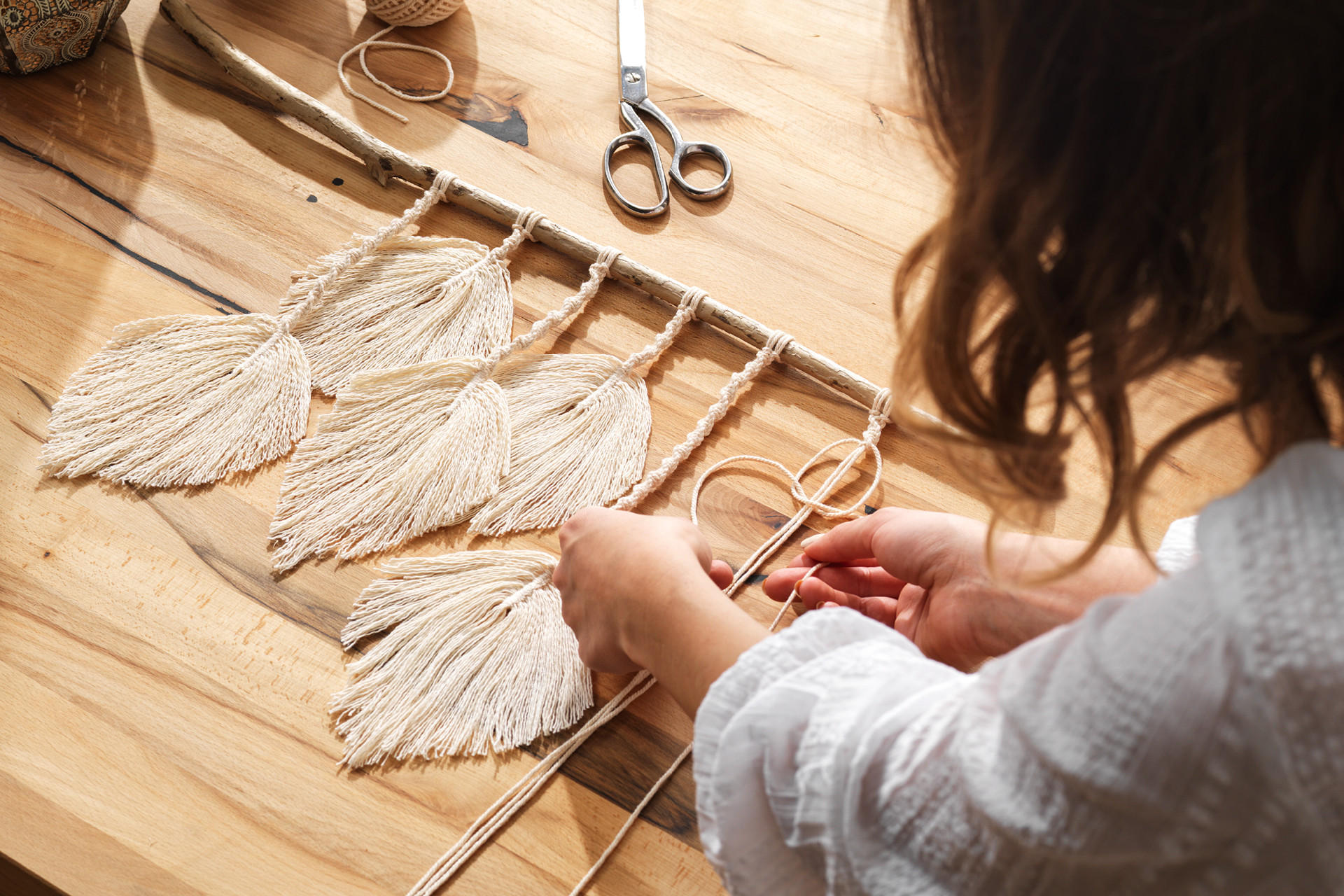 Zurück zum Makramee