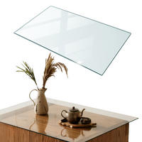 TISCHPLATTE 140x70 cm transparent - Transparent, Glas (80/120/0.4cm) - Wallfluent