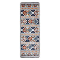 TEPPICH Outdoor Medallion-Muster, UV-beständig LAGAN TODD, Multi 80x230 cm - Multicolor, Textil (80/230cm) - KADIMA DESIGN