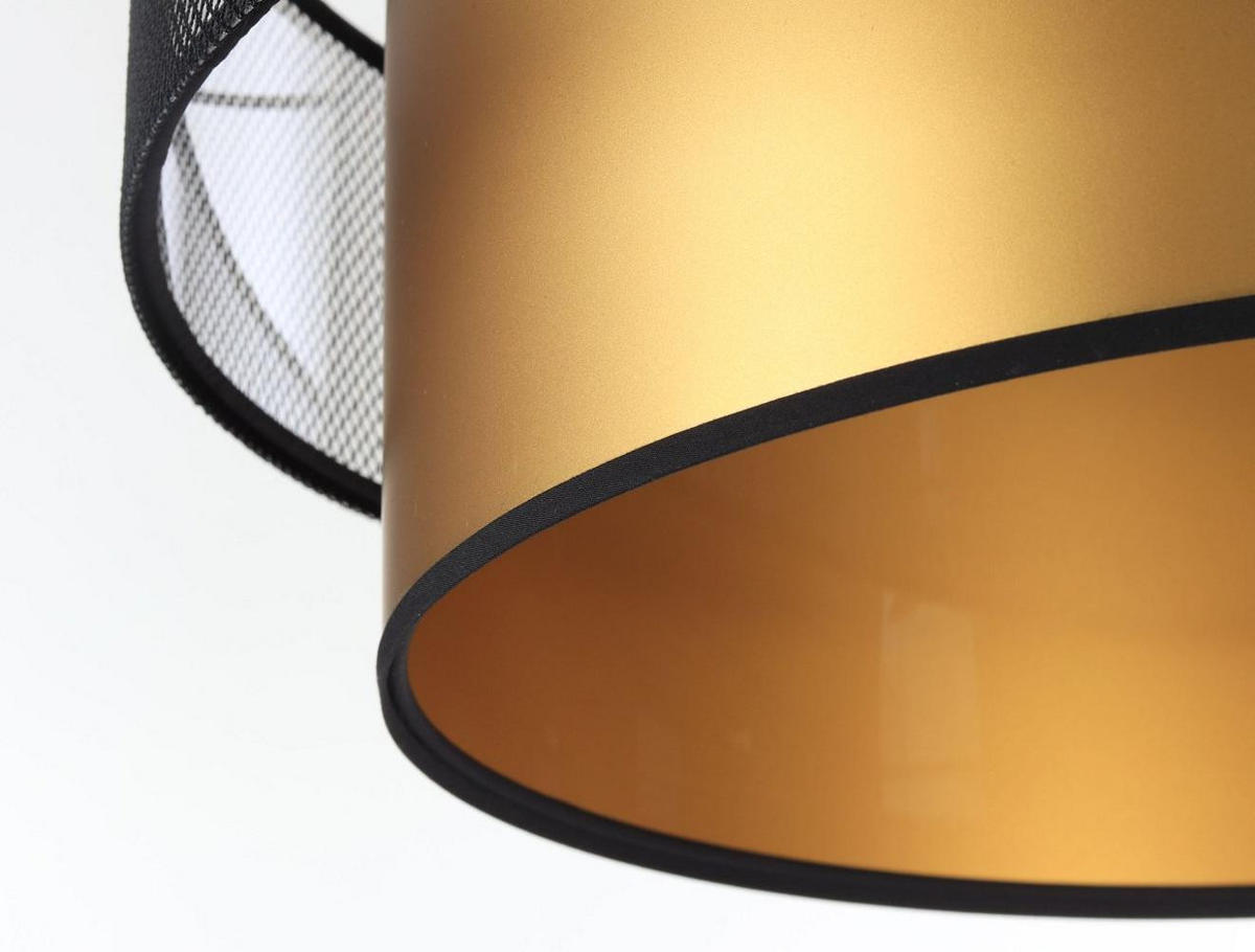 HÄNGELEUCHTE Gold 50/20 cm - Goldfarben, Kunststoff (50/1/20cm) - ONZENO