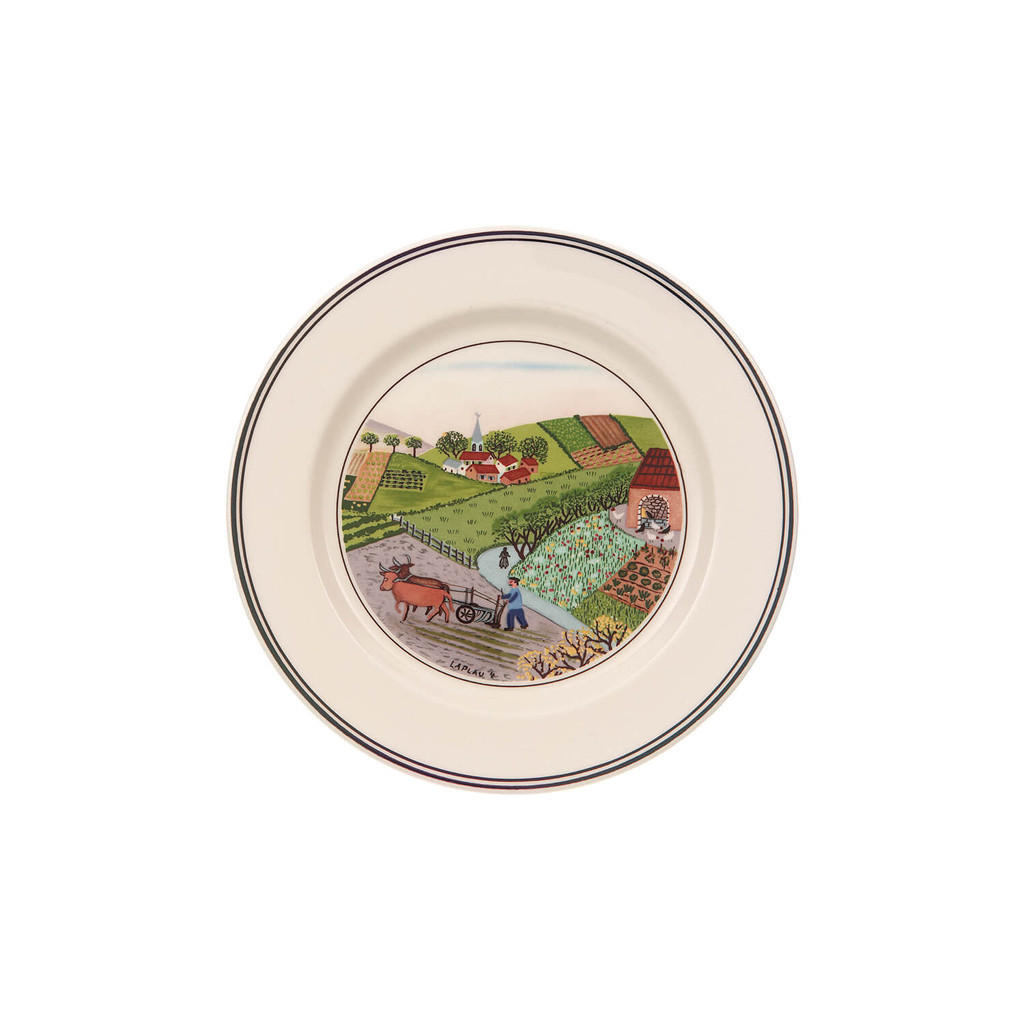 BROTTELLER FELDARBEIT Design Naif bunt ø 17 cm - Multicolor, Keramik (17cm) - Villeroy & Boch