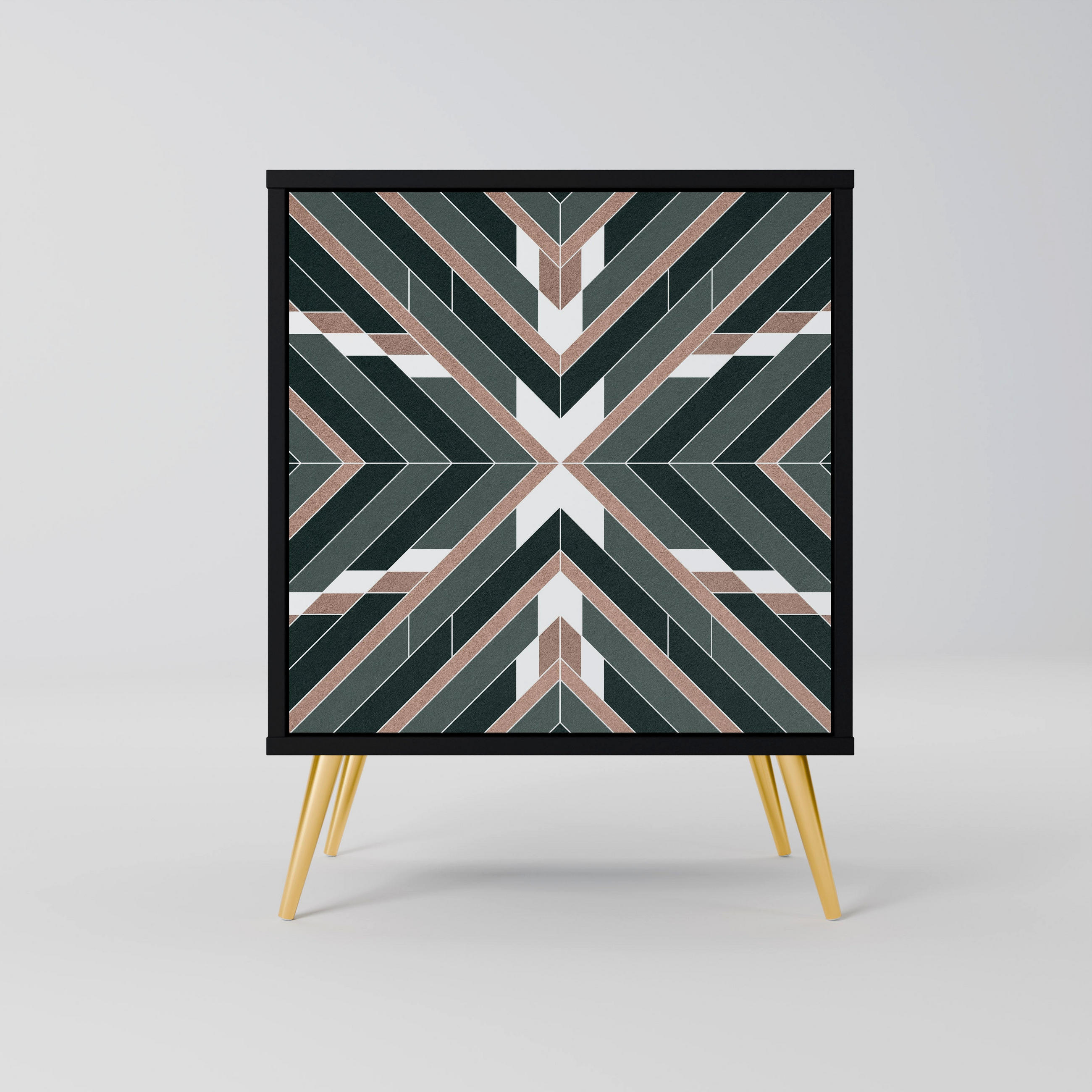 SpaceRebels Sideboard Schwarz 57.5x75.5x42 cm