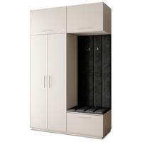 GARDEROBENSCHRANK REMA 150/240/60 cm Modern Kaschmir - Kaschmir, Holzwerkstoff (150/240/60cm) - MASSENO