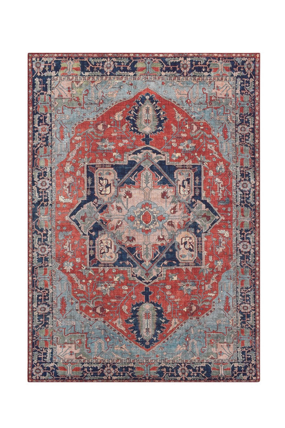 VINTAGE-TEPPICH Fenix 200x290 cm - Multicolor, Textil (200/290cm) - Vercai Rugs