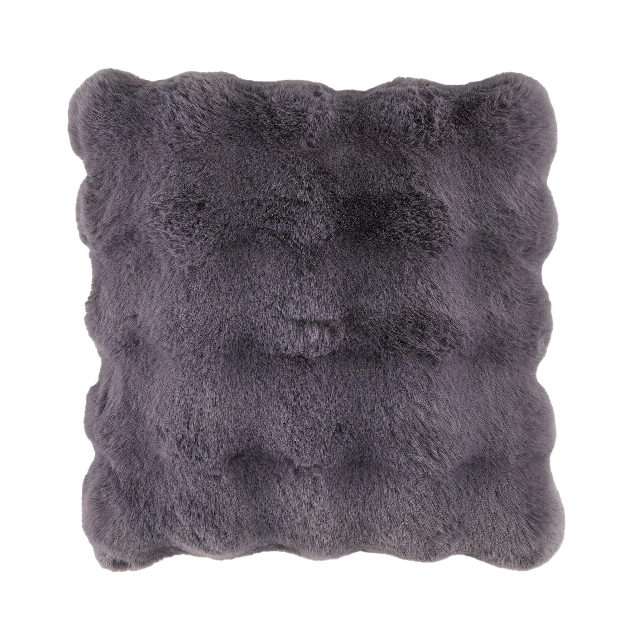 KISSENBEZUG Bares - Dunkelgrau, Textil (45/45cm) - home&you