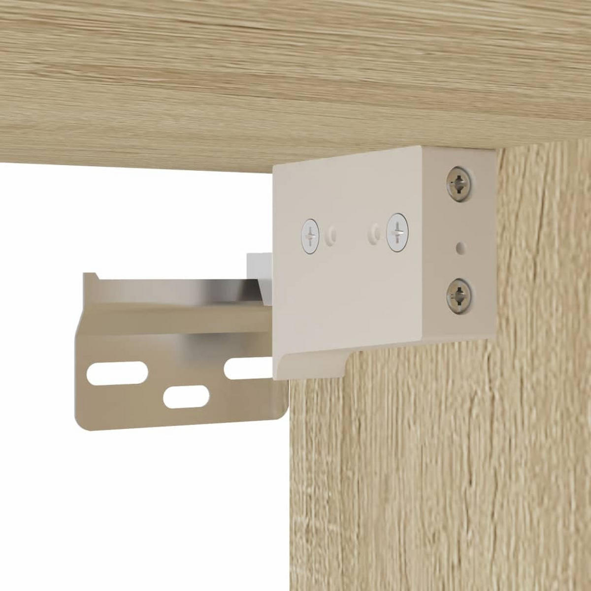 KÜCHENSCHRANK-SET 4Er Set Lyon Sonoma-Eiche Holzwerkstoff - Braun, Holzwerkstoff (80/81.5/46cm) - vidaXL