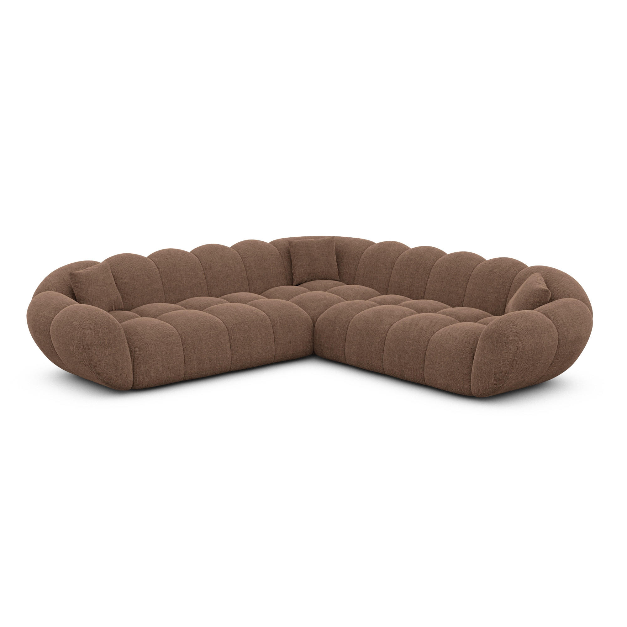 Varoyal Ecksofa Braun 258x258 cm