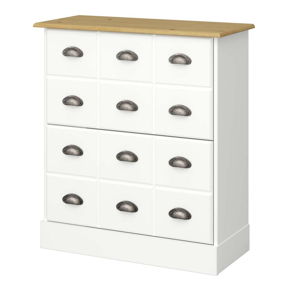SCHUHSCHRANK weiß - Weiß, Holz (70/84/30cm) - ebuy24