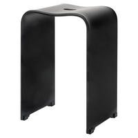 BADHOCKER, schwarz, Kunststoff - Schwarz, Kunststoff (32/48.5/27cm) - bremermann