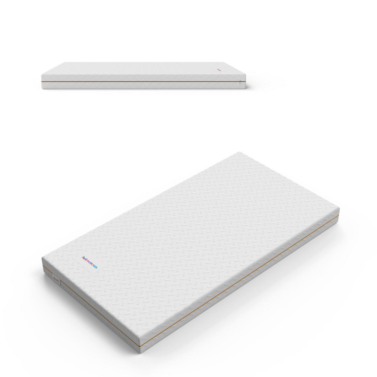 SPIELTEPPICH & Kindermatratze 2in1 Spiel und Schlafmatte Junge - Multicolor, Textil (130/140cm) - Gowoll