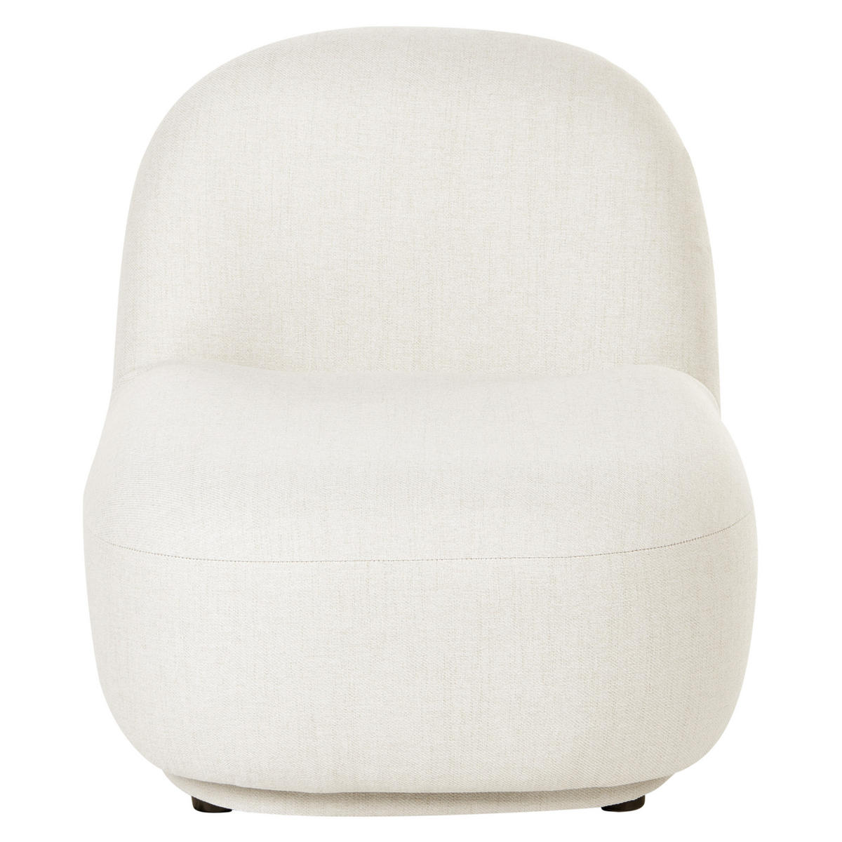 SOFA-SET 4-Sitzer Stoff Cremeweiß Lovberg - Creme, Textil (105/74/80cm) - Beliani