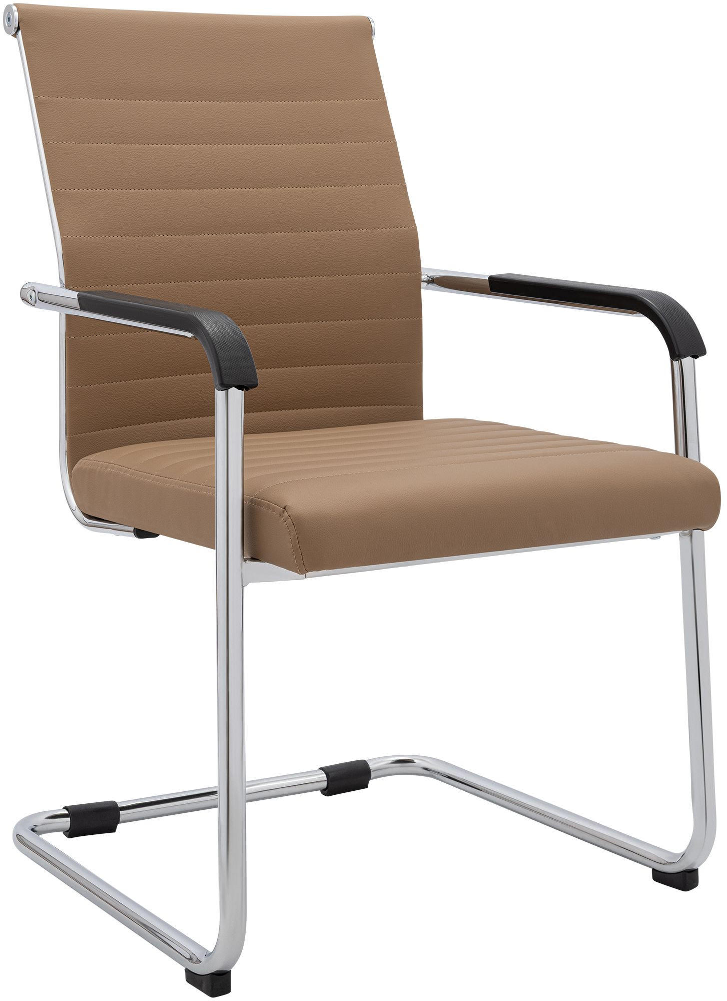 SCHWINGSTUHL Metall Hellbraun - Hellbraun, Metall (55/90/62cm) - CLP