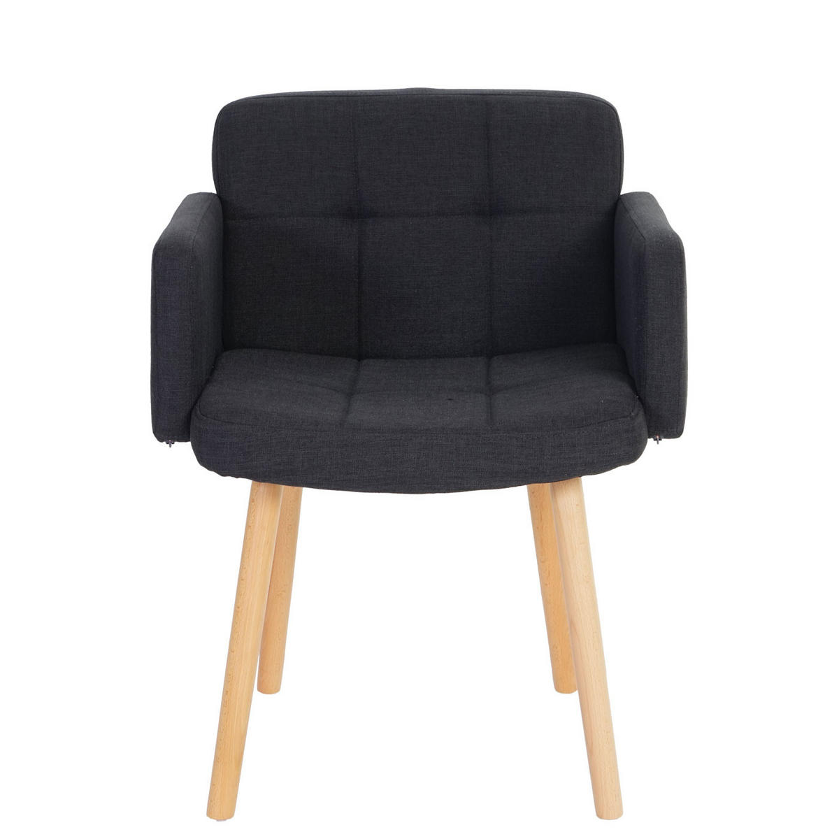 ESSZIMMERSTUHL Anthrazit 6er-Set - Anthrazit, Textil (60/79/57cm) - MCW