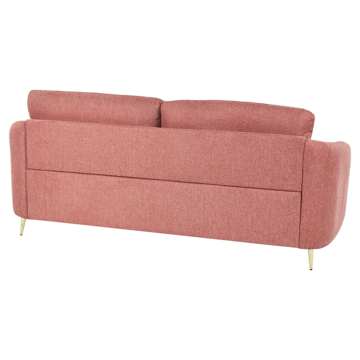 3-SITZER-SOFA Polsterbezug Rosa Trosa - Pink, Textil (203/88/86cm) - Beliani
