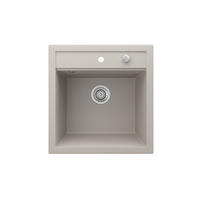 SPÜLBECKEN Tesa Beige 49 x 51 cm - Beige, Keramik (49/20/51cm) - Bergstroem