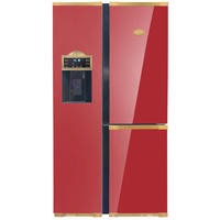 KÜHLSCHRANK KS 90300 RotAD, Bordeaux, 91 cm breit, 538 L, NoFrost, 183 cm - Bordeaux, Metall (91.1/183/69.3cm) - Kaiser Küchengeräte