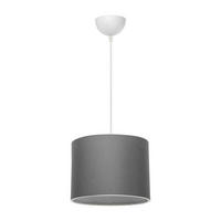 HÄNGELAMPE Willenhall - Grau, Textil (22/22/60cm) - lux.pro