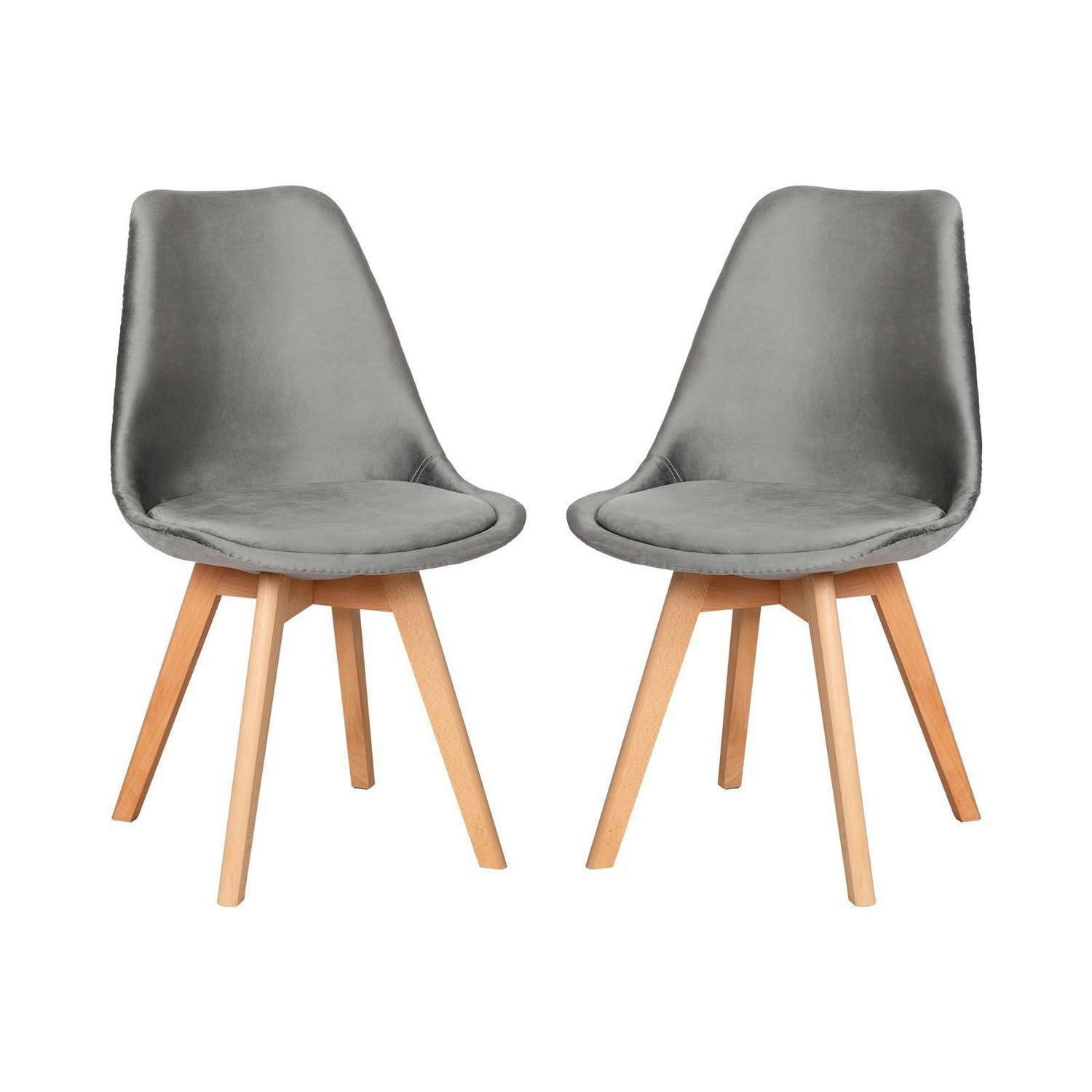 XXXLutz Esszimmerstuhl Grau 47.5x82x41 cm