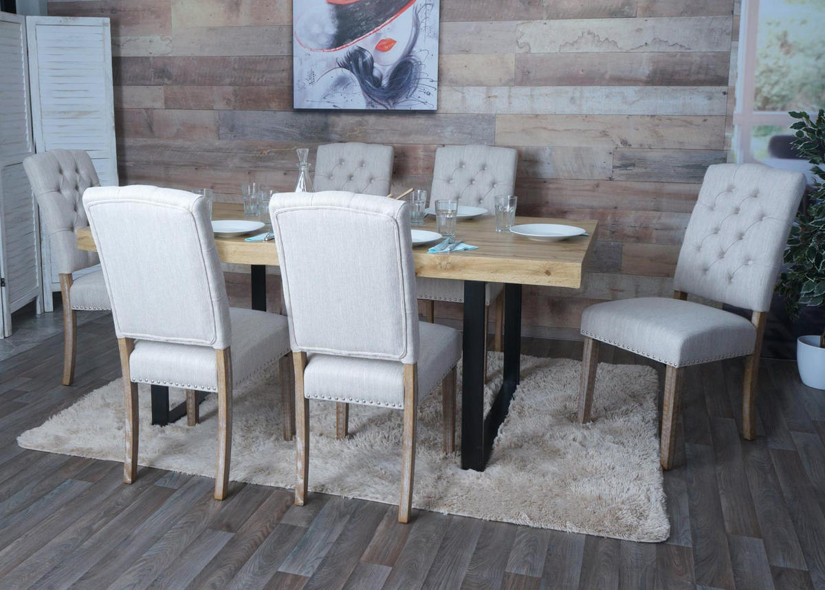 JEDILNIŠKA STOL O66B Svetlo siva - svetlo siva, tekstil (45/104/60cm) - MCW