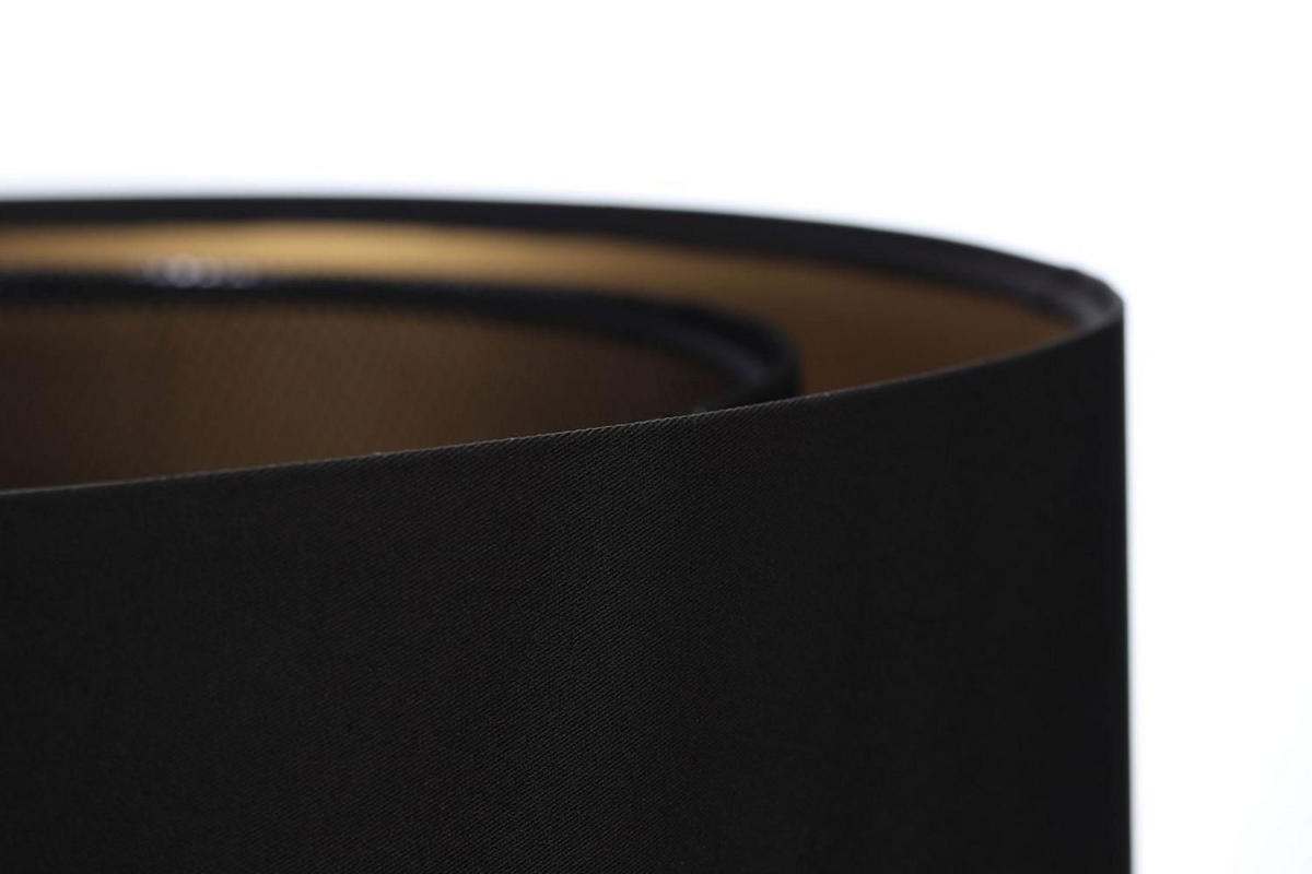 HÄNGELEUCHTE Gold 50/23 cm - Goldfarben/Schwarz, Kunststoff (50/1.3/23cm) - ONZENO