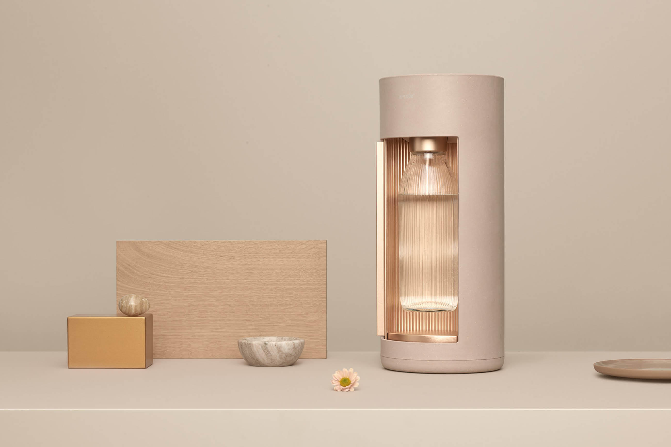 MYSODA - Glassy Wassersprudler mit Glasflasche